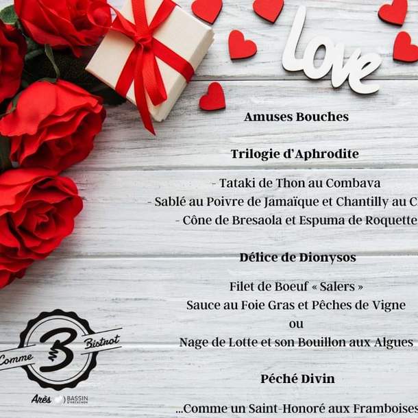 Repas de Saint-Valentin - B Comme Bistrot